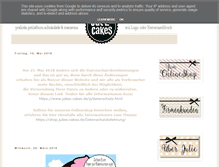 Tablet Screenshot of julies-cakes.de